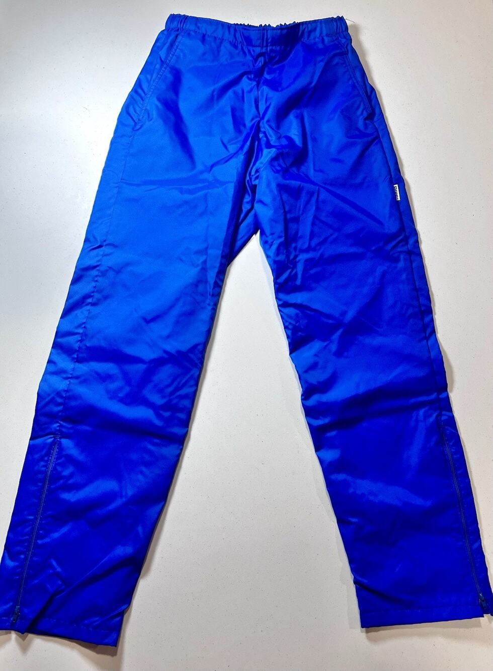 Vintage 90s BIKE Athletic Royal Blue Windbreaker Pants | Retro 1990s Sportswear